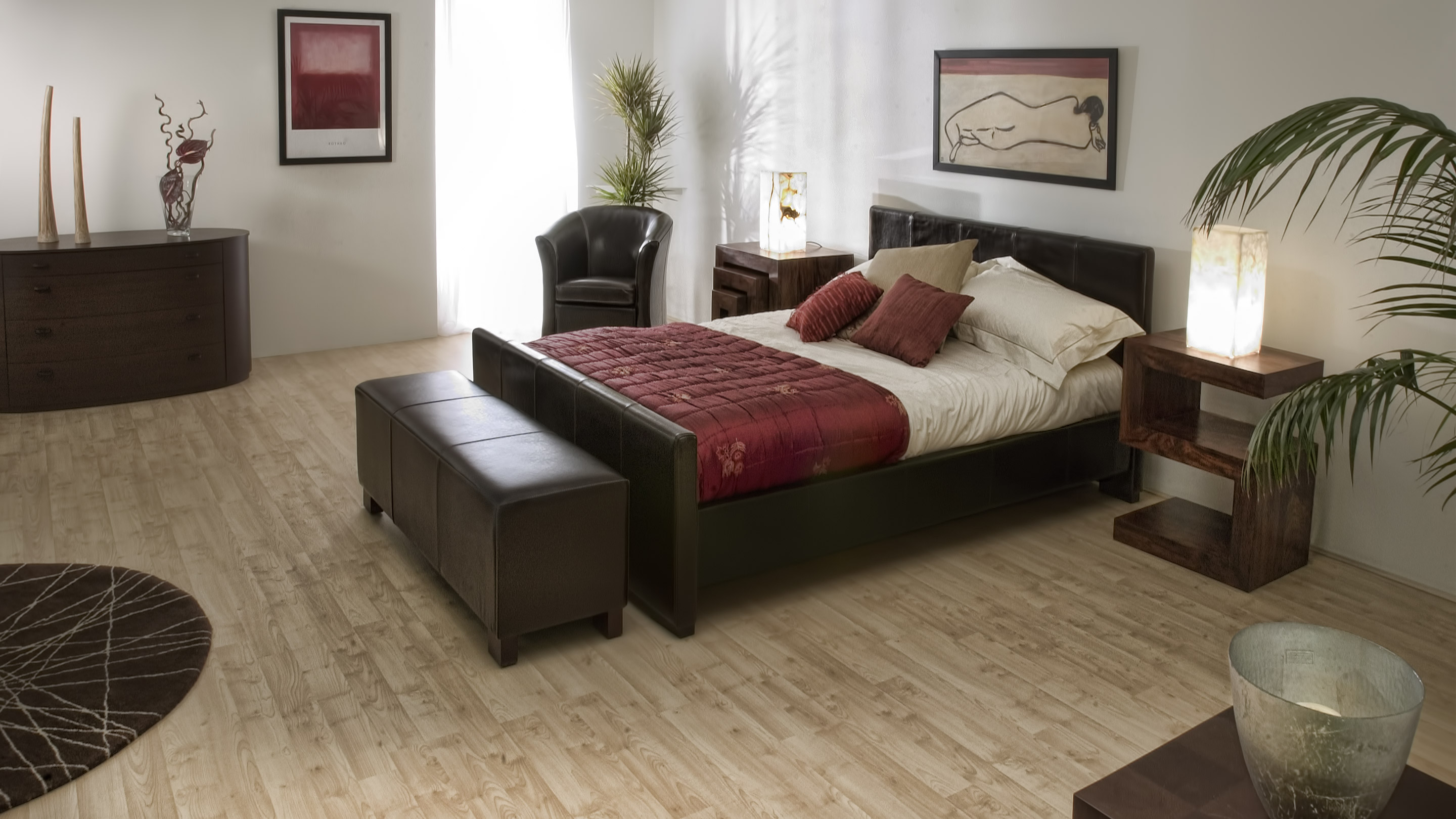 Roomset of bathroom for sanitary ware catalogue 