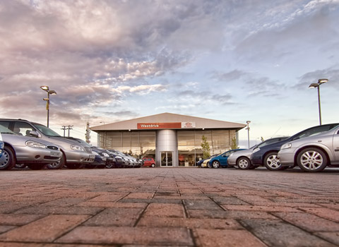 Car showroom in Essex