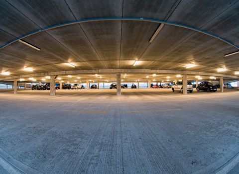 Multi storey car park in Essex