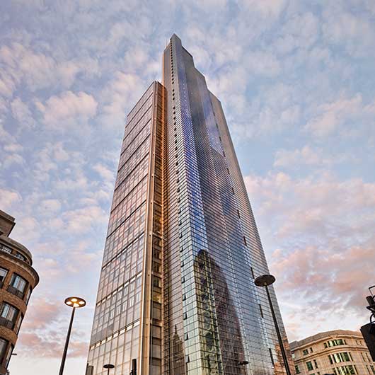 The Heron Tower in central London