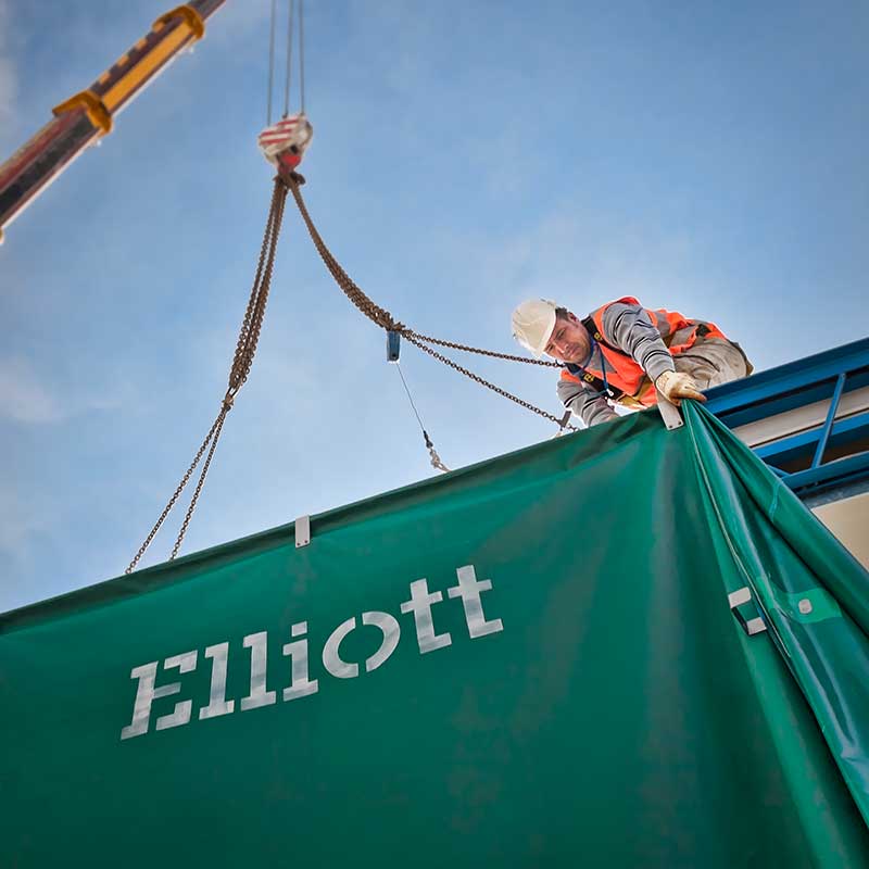 London construction photograph