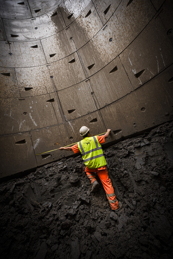 Construction site in London