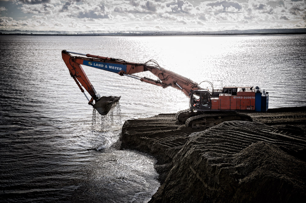 Construction Photography 019 Underwater excavation