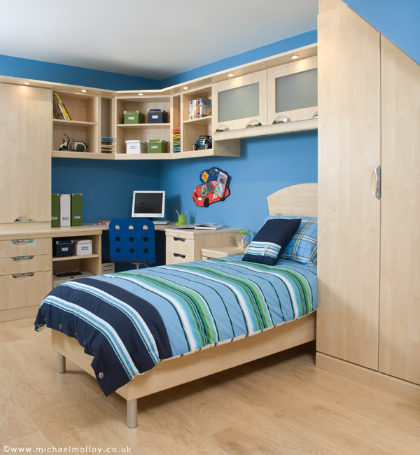 Interior Photography - Fitted bedroom furniture photographed in London