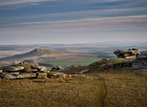 Brown Willy in Bodmin Moor, Cornwall