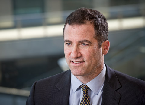 Corporate portrait of a man in an office for a companies website